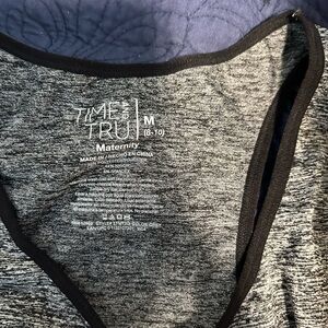 Time and tru maternity tank top